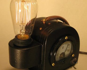 Steam Punk Edison Lamp