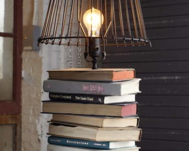 DIY Books Lamp