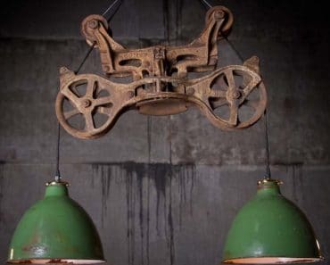 Bubba Hay Carrier Hanging Lamp