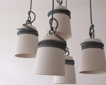 Ceramic and Steel Cable Lights