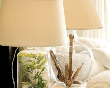 6 Fillable Glass Lamp ideas