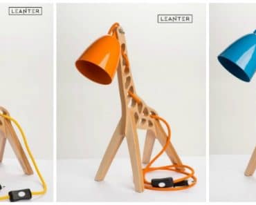 Handmade Kids Giraffe Desk Lamps