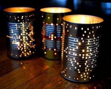 Recycle a Tin Can Into a Outdoor Lantern