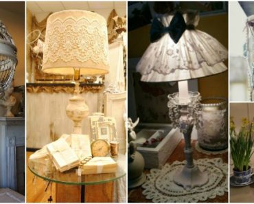 12 Original Shabby Chic Lighting Ideas