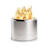 Solo Stove Bonfire Fire Pit - Smokeless Large 19.5 Inch Stainless Steel Outdoor Firepit | Portable...