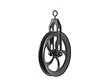 Rustic State Vintage Industrial Look Medium Wheel Farmhouse Pulley for Custom Make Wall Mount...