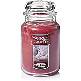 Yankee Candle Home Sweet Home Scented, Classic 22oz Large Jar Single Wick Candle, Over 110 Hours of...