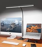 LED Desk Lamp for Home Office with Base, Eye-Caring Architect Task Light with Adjustable Gooseneck...