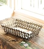 Wind & Weather Metal Recycled Keys Basket