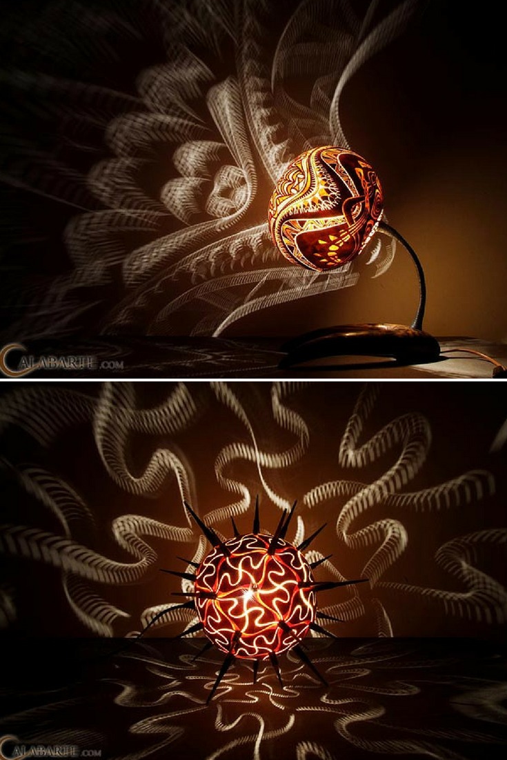 Lighting Gourd Desk Lamps