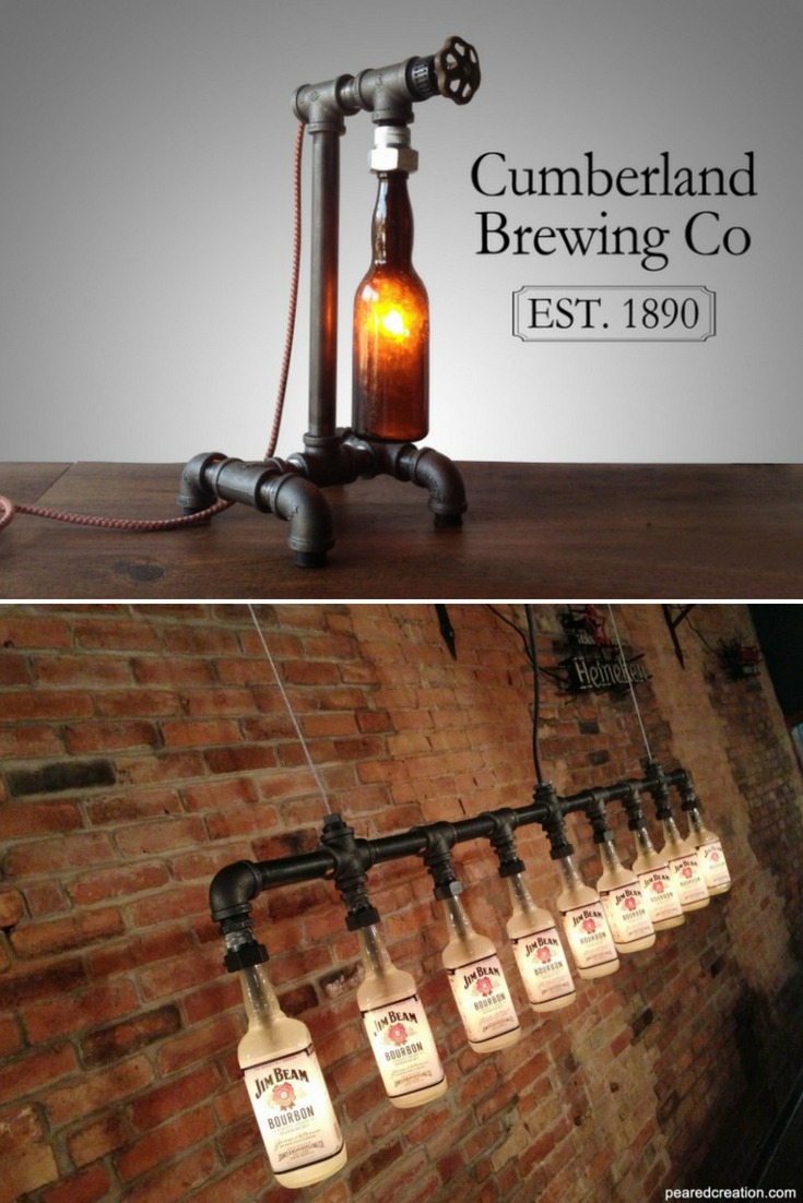 Steam Bottle Industrial DIY Pipe Lamp