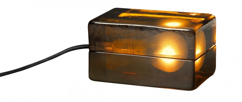 Ice and Light Table Lamps 3 - Desk Lamps - iD Lights blocklamp_amber