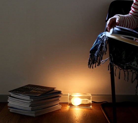 Ice and Light Table Lamps 2 - Desk Lamps - iD Lights Ice-Block-Lamp-