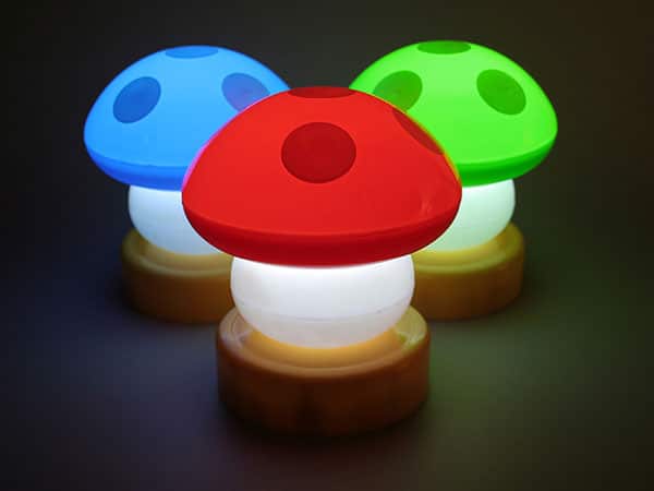 mushroom lamp