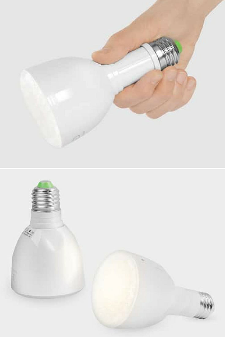 This Flashlight Bulb is always charged