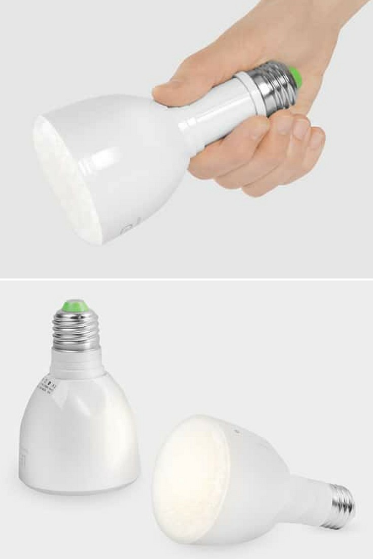 This Flashlight Bulb is always charged 1 - concept - iD Lights This Flashlight Bulb is always charged