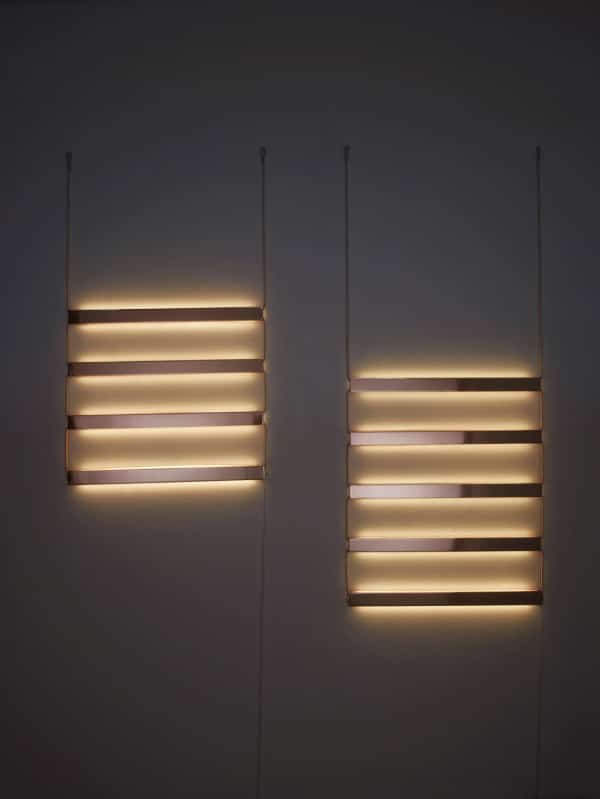 Ladder Light Wood Light Fixtures 1 - Wall Lamps & Sconces - iD Lights Ladder Light