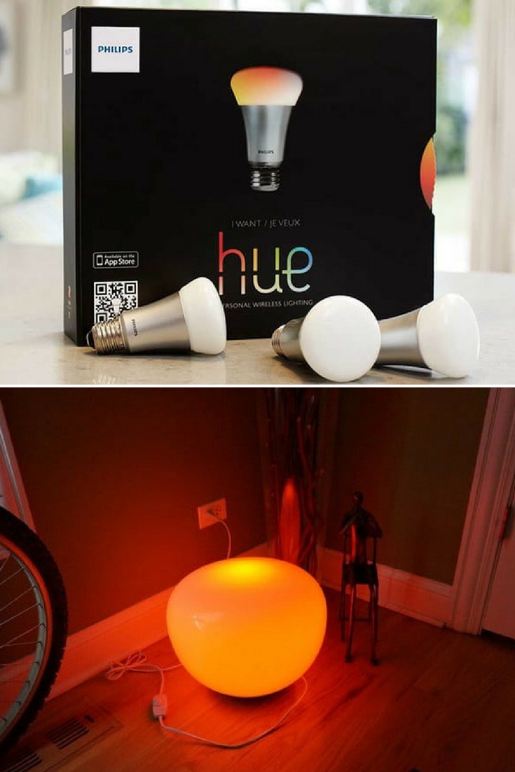 Philips Hue LED Lamps with Goldee App