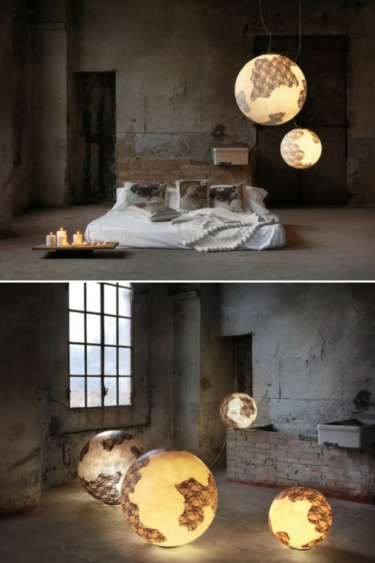 Earth Globe Pendant Lighting