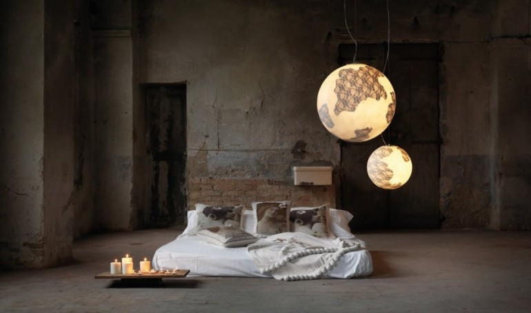 Earth Globe Suspension Lamp