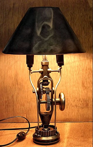 Gear Industrial Table Lamp