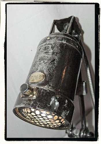 Vintage industrial lamp