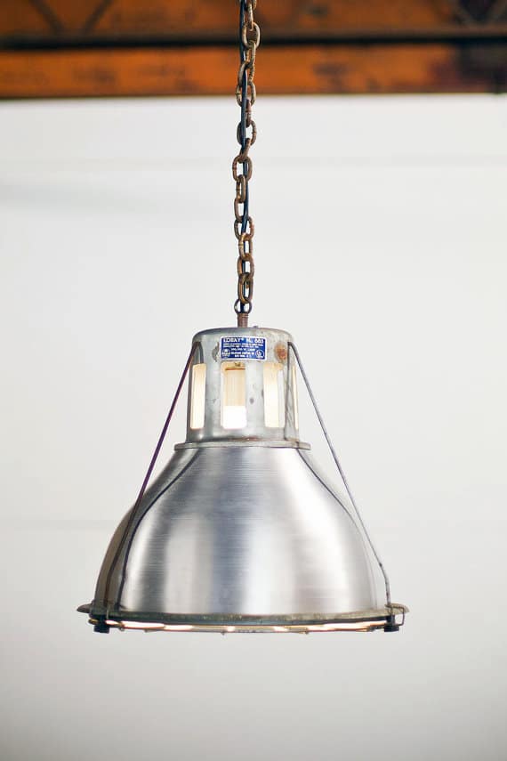 Antique Lobay Holophane 685 Pendant Lighting 3 - Ceiling Lights - iD Lights Antique Lobay Holophane 685 Pendant Lighting
