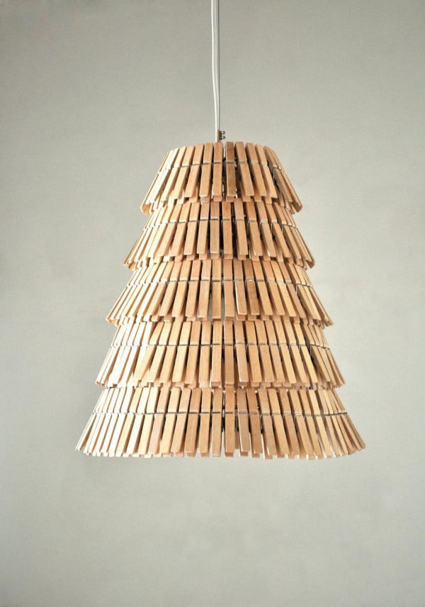 Clothespins Pendant Lighting 8 - Ceiling Lights - iD Lights Clothespins Lamps