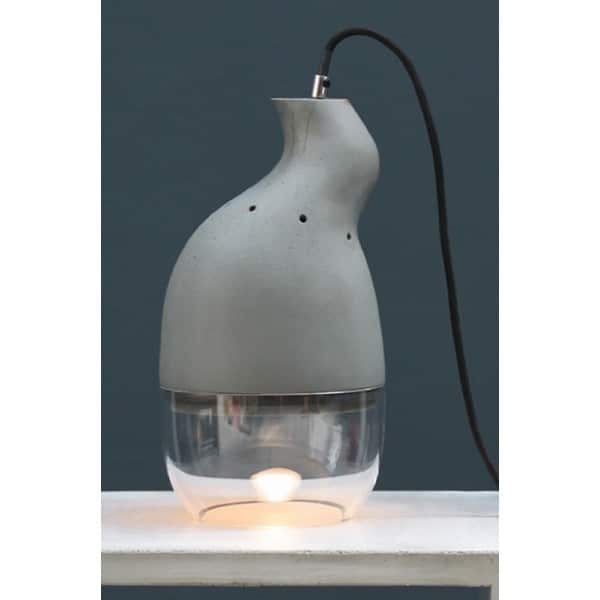 Concrete Home Design Table Lamp