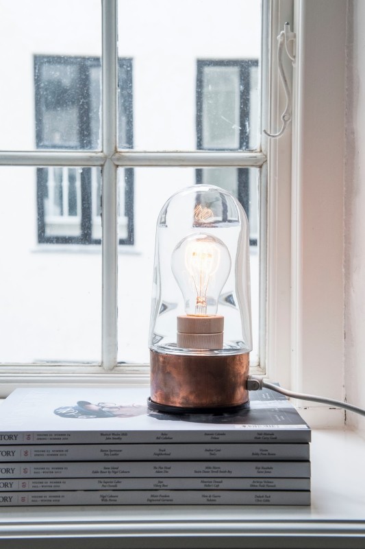 Small Copper Lamp