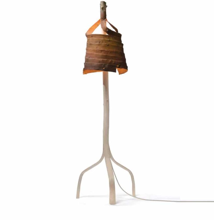 Stripped Standing Lamp