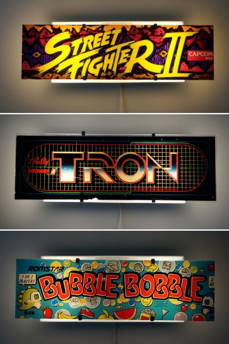 Arcade Video Game Wall Sconce