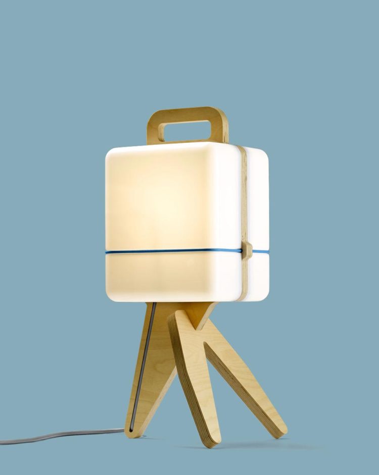 Henk Wood Table Lamp 20 - Table Lamps - iD Lights Henk Wood Lamp