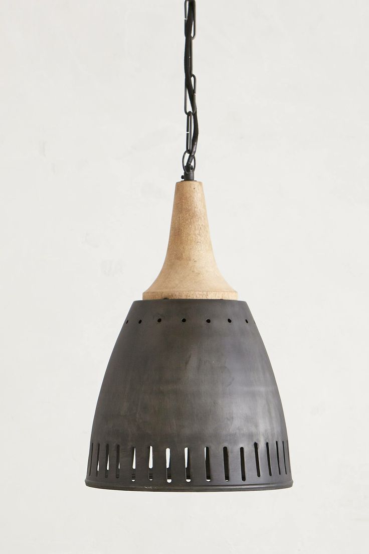 Alden Island Wood Metal Pendant Lighting Id Lights