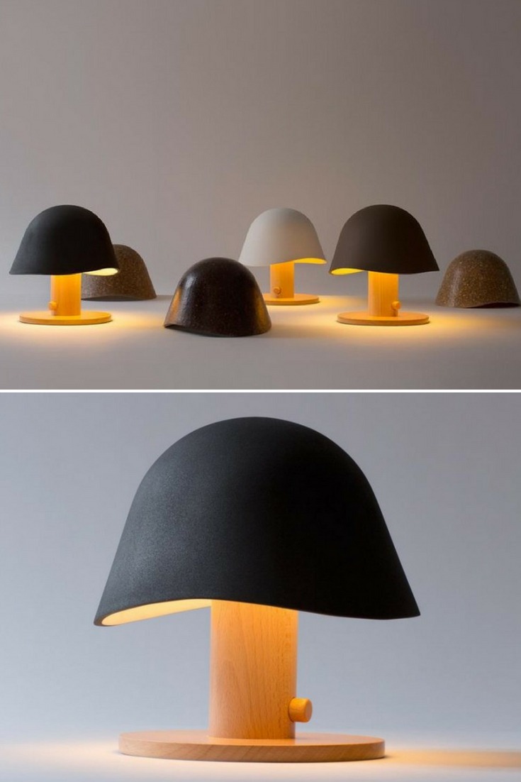 Bedside Mushroom Head Lamps