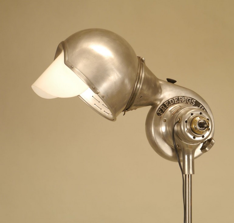 Hair Dryer Floor Lamp 1