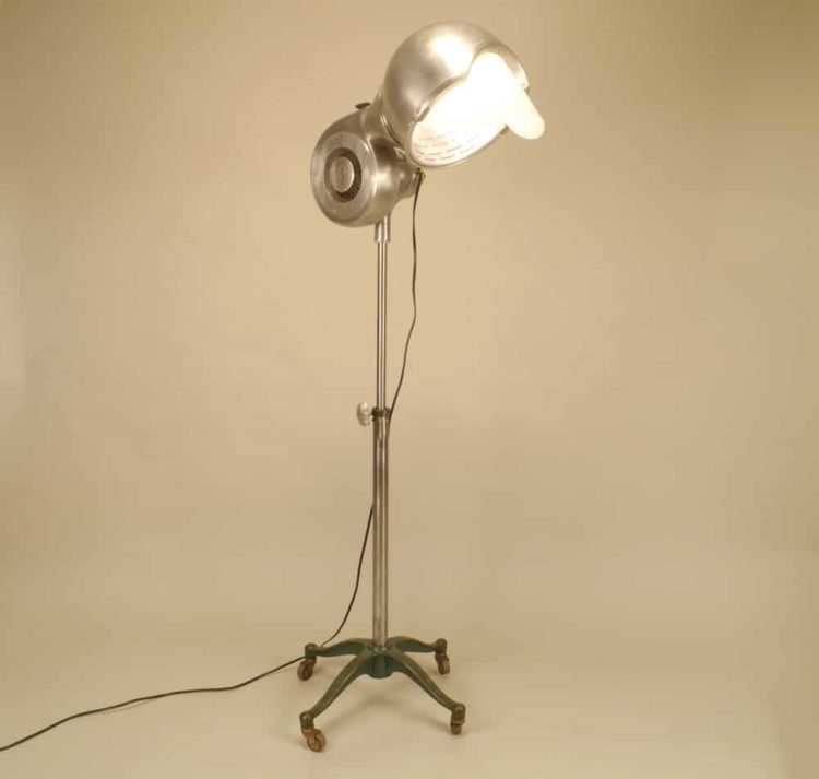 Hair Dryer Floor Lamp 8 - recycle - iD Lights Hair Dryer Floor Lamp