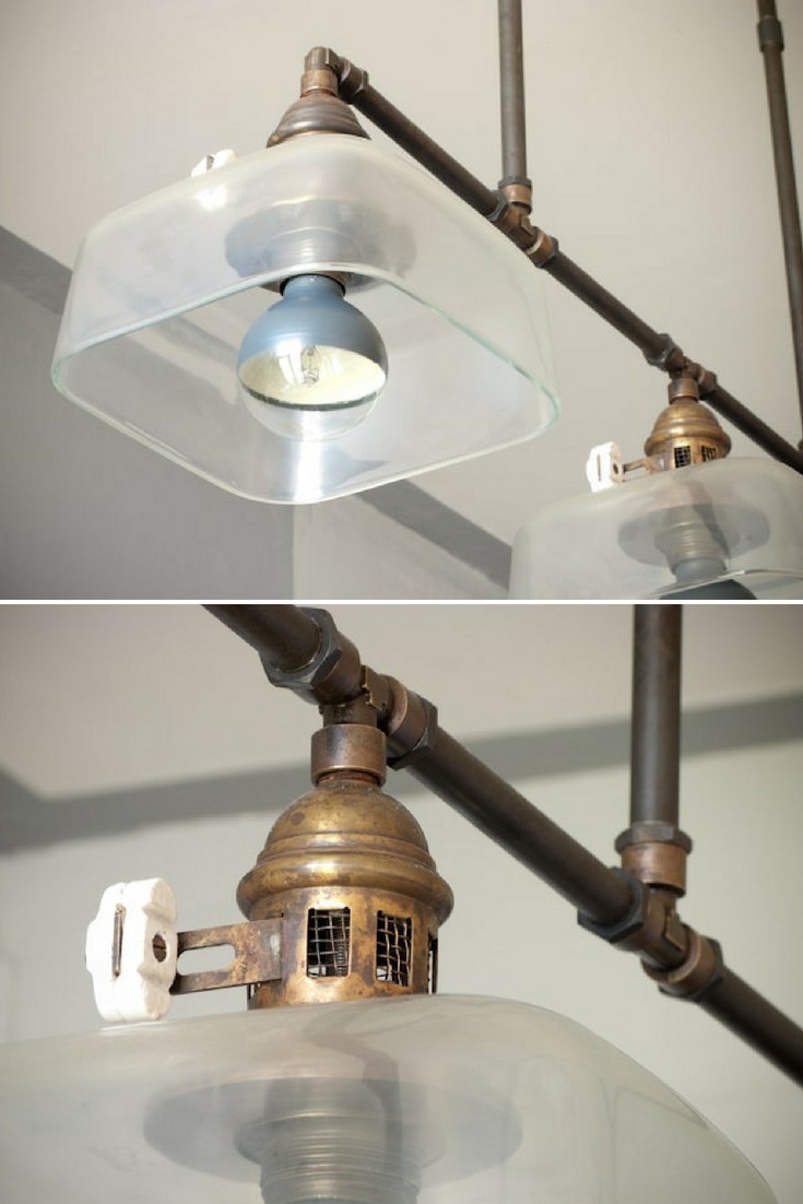 Converted Gaz Pendant Lighting 32 - Ceiling Lights - iD Lights Converted Gaz Pendant Lighting