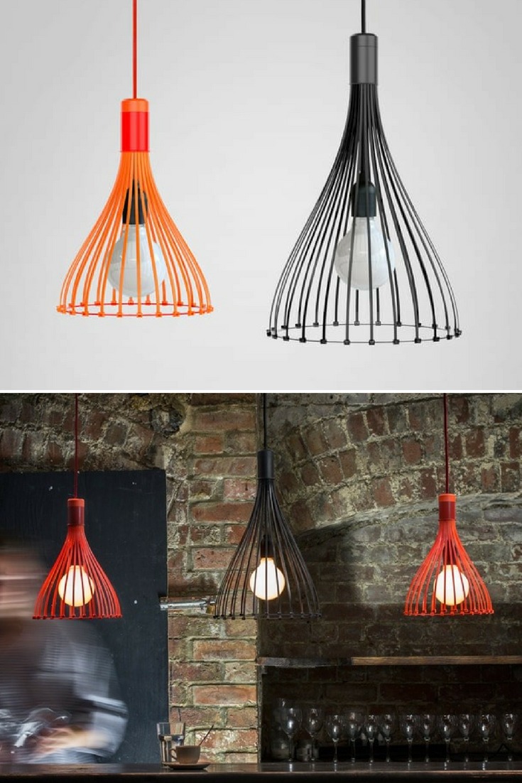 Tied-Up Plastic Pendant Lighting 29 - Pendant Lighting - iD Lights Tied-Up Plastic Pendant Lighting