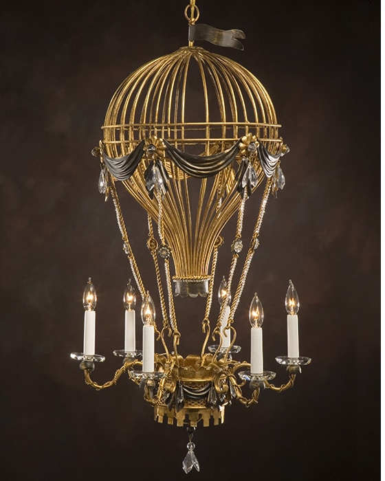 Air balloon chandelier