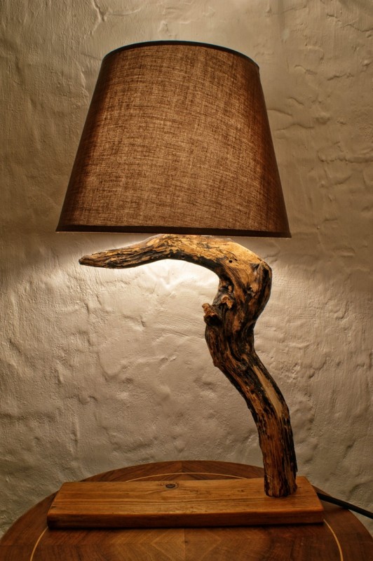 Simple Wood Lamp