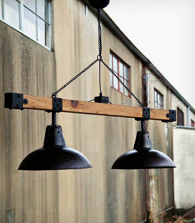 Industrial Style Warehouse Light Beam