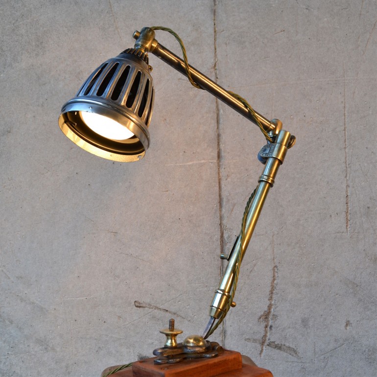 Little Steampunk Desk Lamp