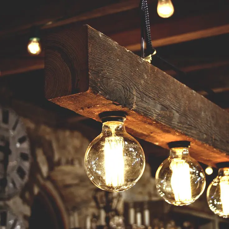 Best Wood Beam Chandelier Diys Id Lights Best Wood Beam Chandelier Diys Id Lights, Reclaimed Beam Light Fixture
