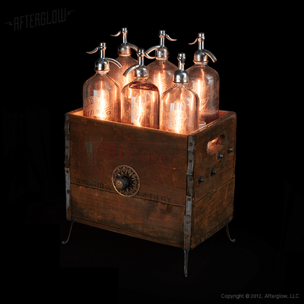 Seltzer Bottles Lamp