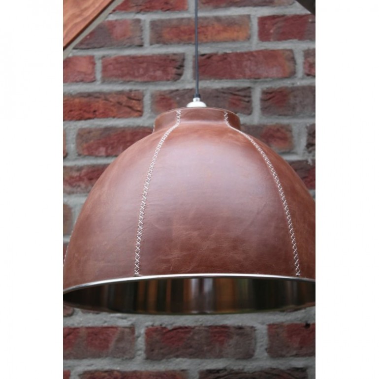 CLASSY LEATHER HANGING LAMP