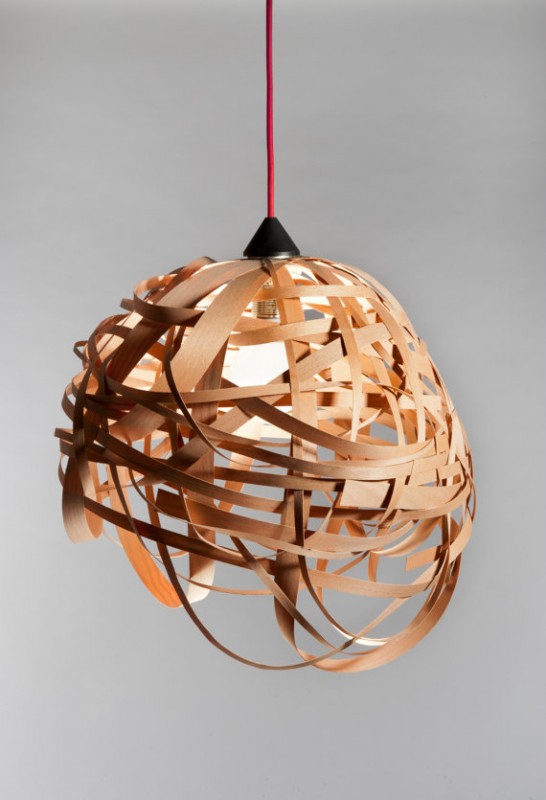 Nest Veneer Lampshade