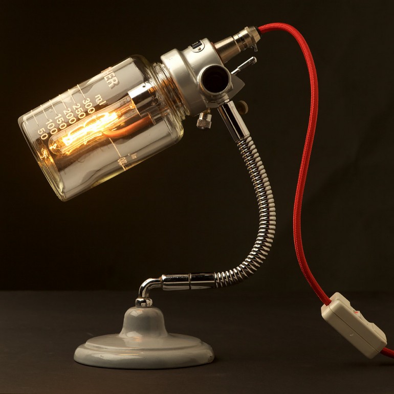 Vintage Ether Anaesthesia Vaporiser Lamp