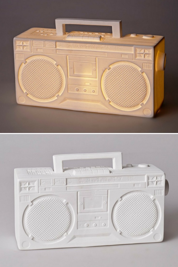 Hip-Hop Ghetto Blaster Table Lamp