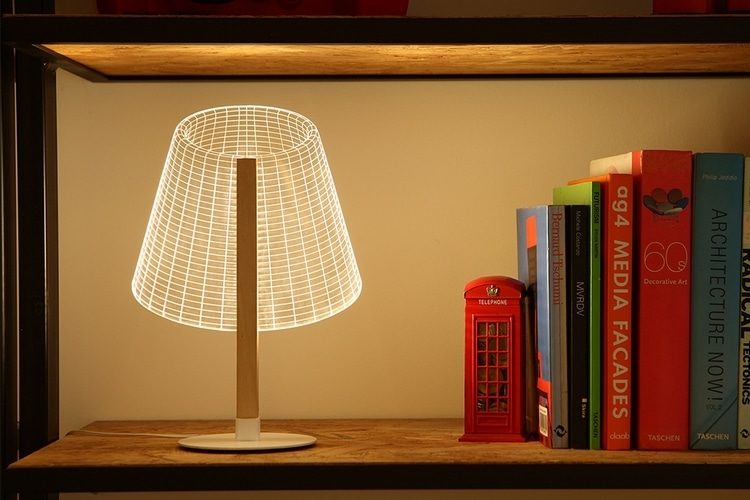 Bulbing: 3D Classic-Cool optical illusion lighting